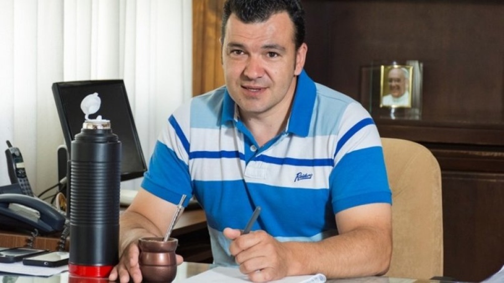 José Nobre Ferreira, intendente de Guaminí.