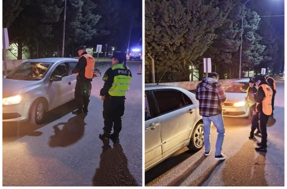 Amplio operativo de interceptación vehicular e identificación de personas