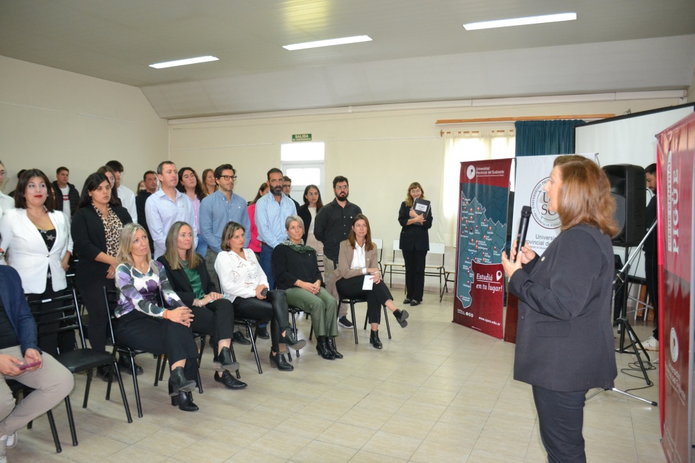 Acto de Colación de Grado en la Sede Pigüé de la UPSO