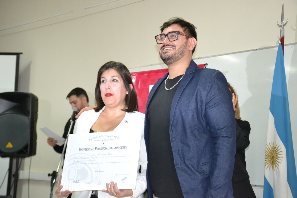 Acto de Colación de Grado en la Sede Pigüé de la UPSO