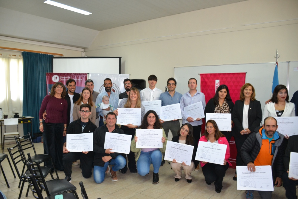 Acto de Colación de Grado en la Sede Pigüé de la UPSO