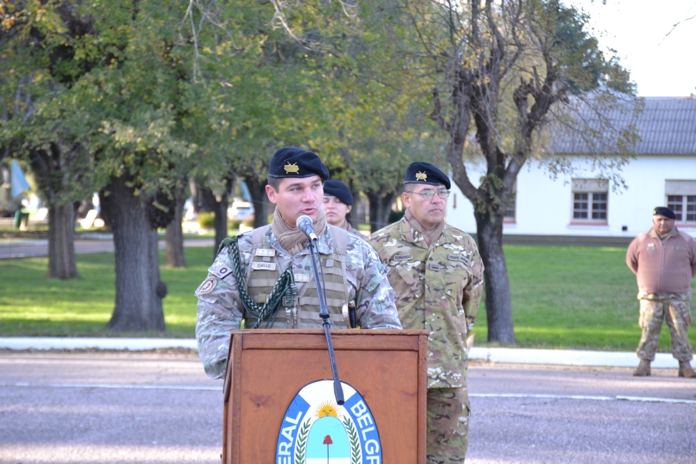 Conmemoración por el 215º Aniversario del Ejército Argentino en Pigüé