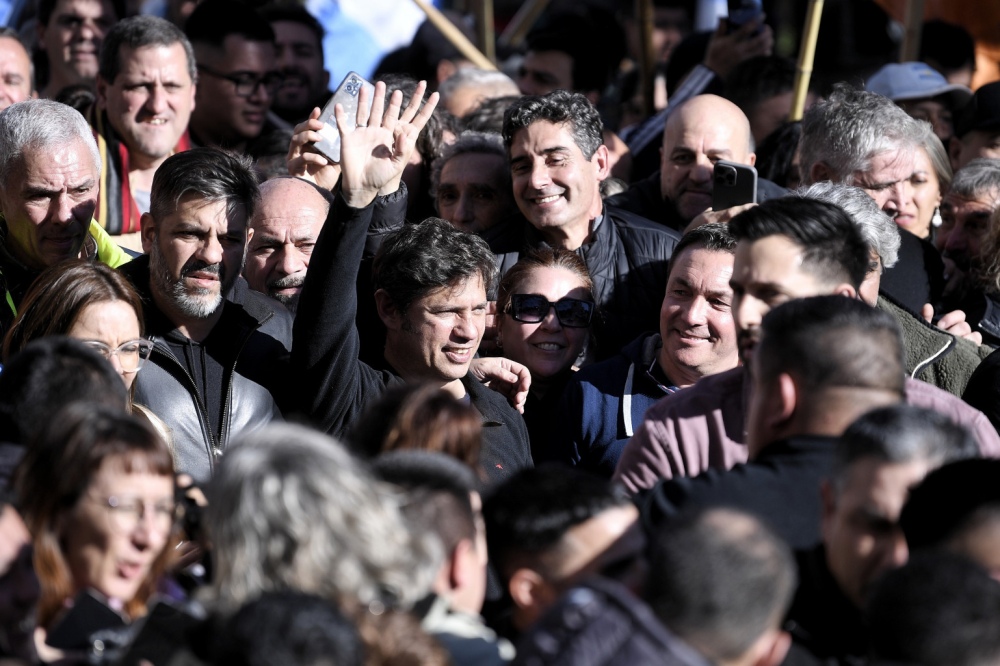Kicillof participó de la marcha en apoyo a Cristina Fernández de Kirchner