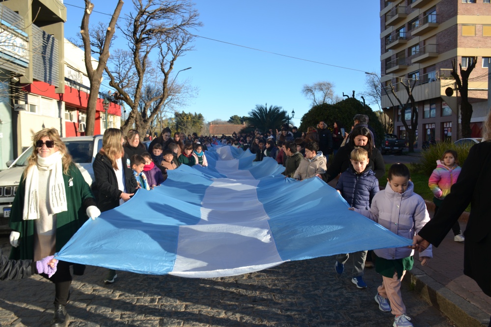 Promesa de Lealtad a la Bandera en Pigüé