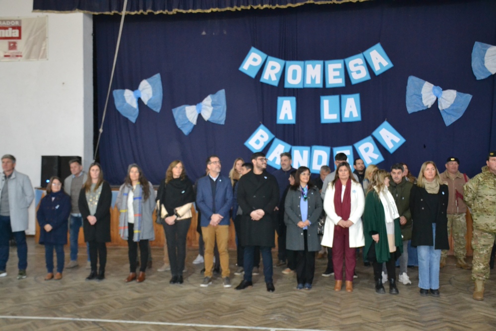 Promesa de Lealtad a la Bandera en Pigüé