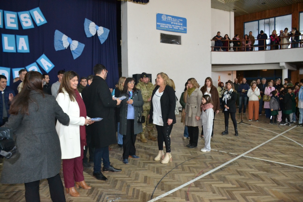 Promesa de Lealtad a la Bandera en Pigüé