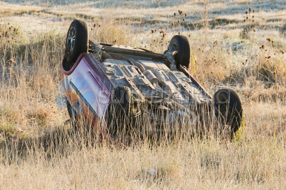 Un vuelco en ruta 85 deja un fallecido y dos hospitalizados