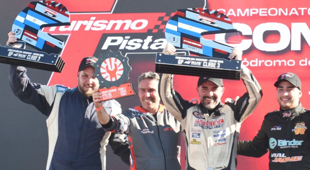 Emanuel Alaux logró un destacado segundo puesto en el Turismo Pista Clase 3