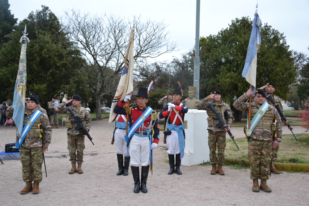 Acto en homenaje al General San Martín en Pigüé
