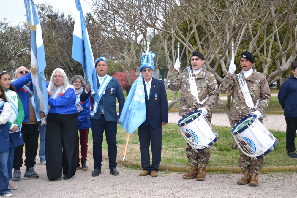 Acto en homenaje al General San Martín en Pigüé
