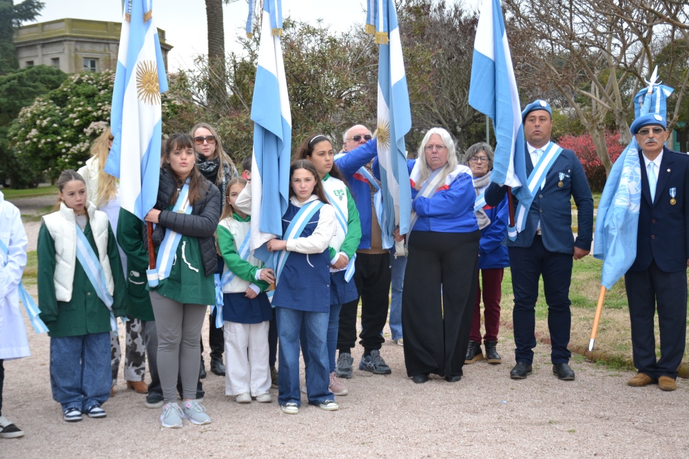 Acto en homenaje al General San Martín en Pigüé