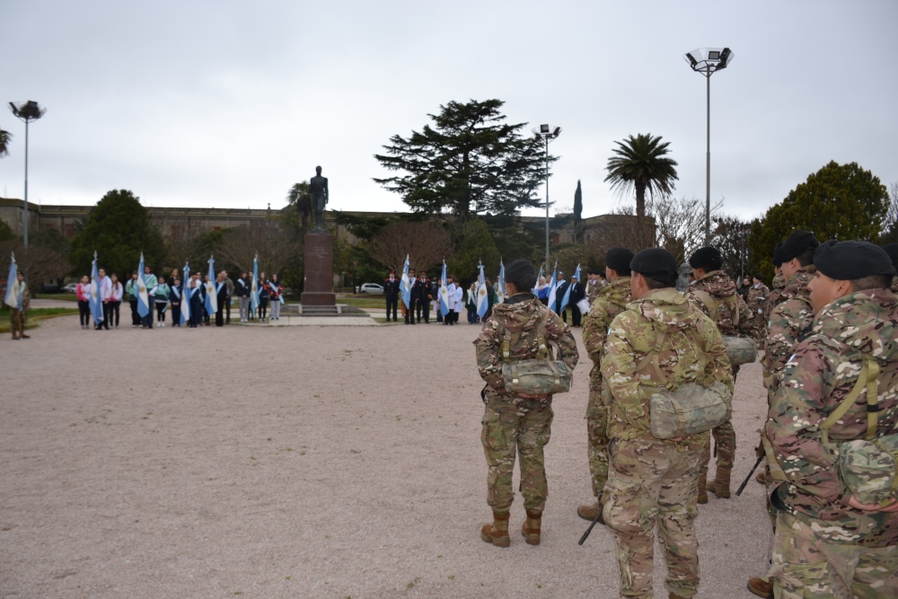 Acto en homenaje al General San Martín en Pigüé