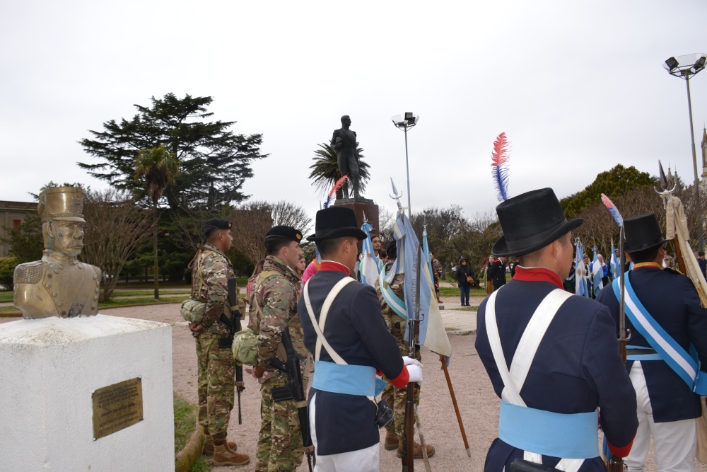 Acto en homenaje al General San Martín en Pigüé