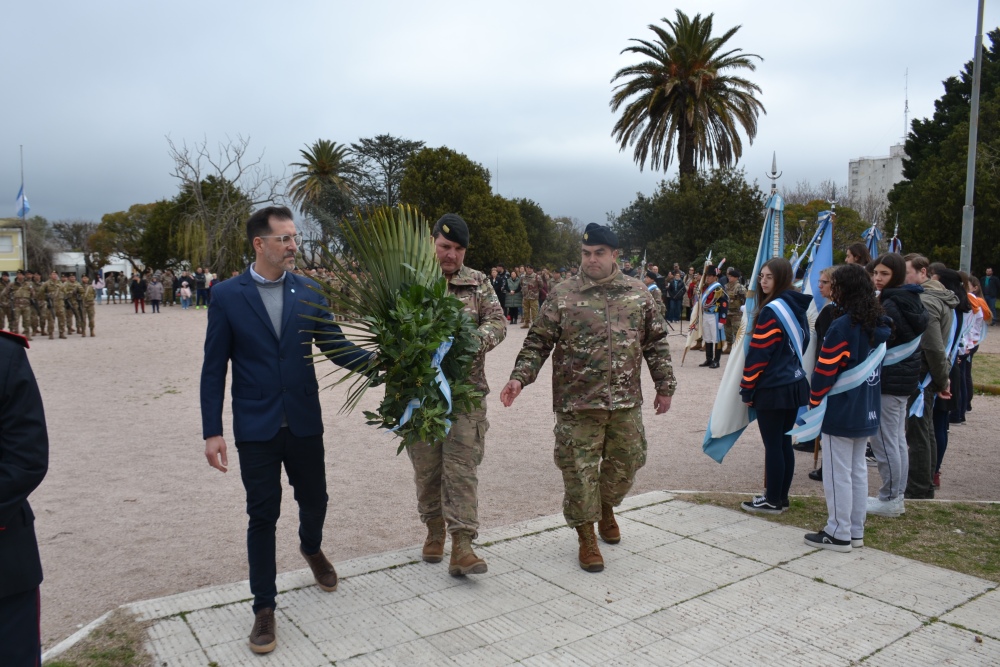 Acto en homenaje al General San Martín en Pigüé