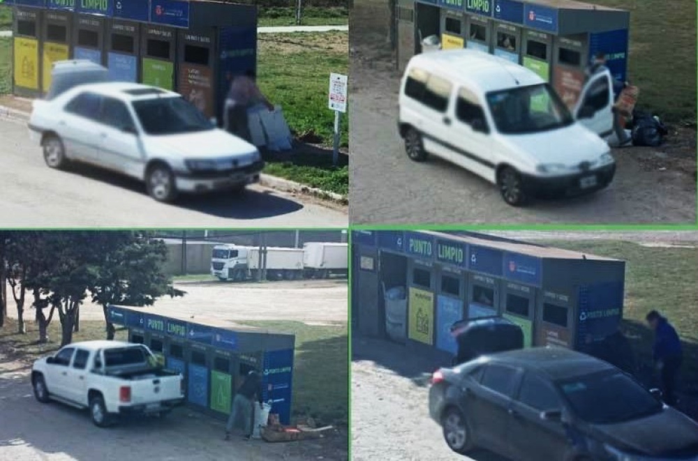 Actas de infracción por mal uso de los Puntos Limpios en el distrito
