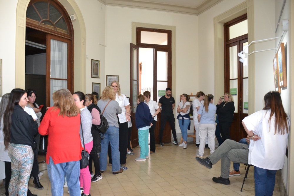 Trabajadores del Hospital fueron recibidos por el Ejecutivo municipal