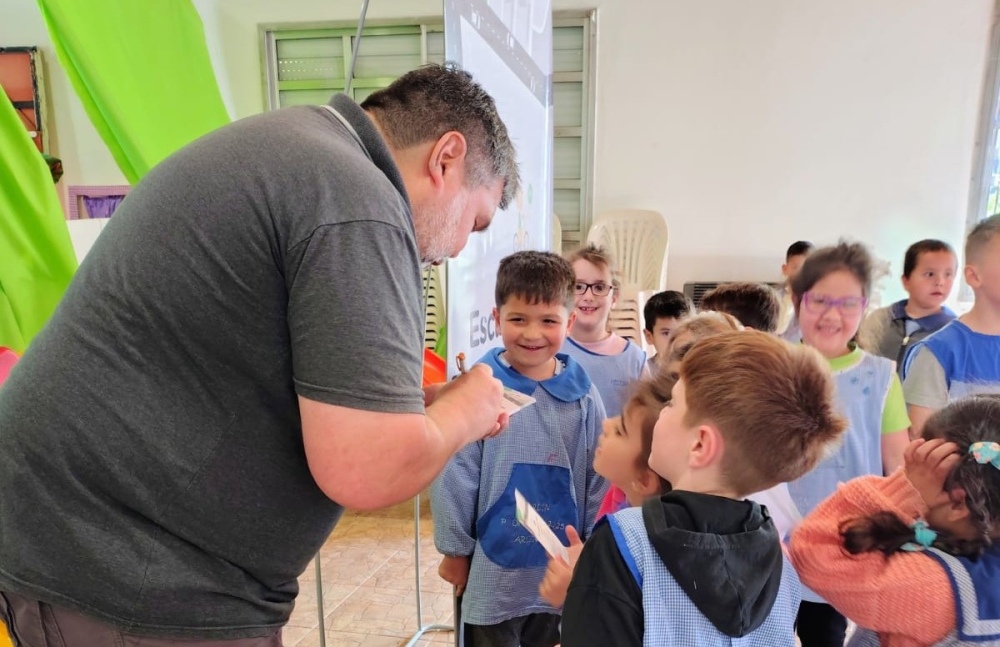 Jornada de concientización vial y ambiental en el Jardín Nº 901 de Pigüé