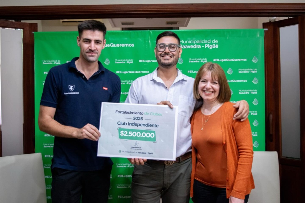 El Municipio entregó aportes del Programa Fortalecimiento a clubes del distrito