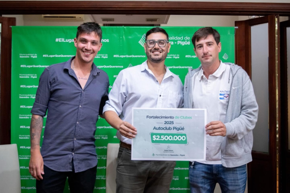 El Municipio entregó aportes del Programa Fortalecimiento a clubes del distrito