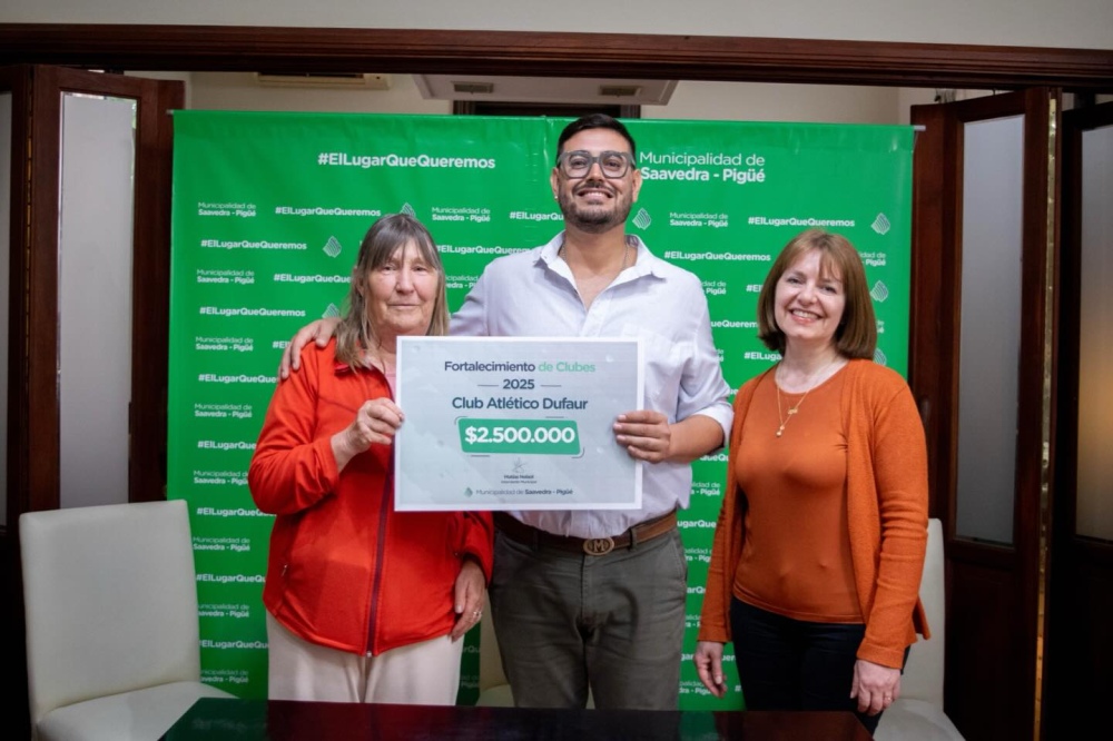 El Municipio entregó aportes del Programa Fortalecimiento a clubes del distrito