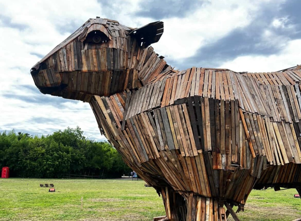 Manu Sahuet y la Oveja de Troya: de un dibujo en el pasto a un gigante rumbo al Récord Guinness