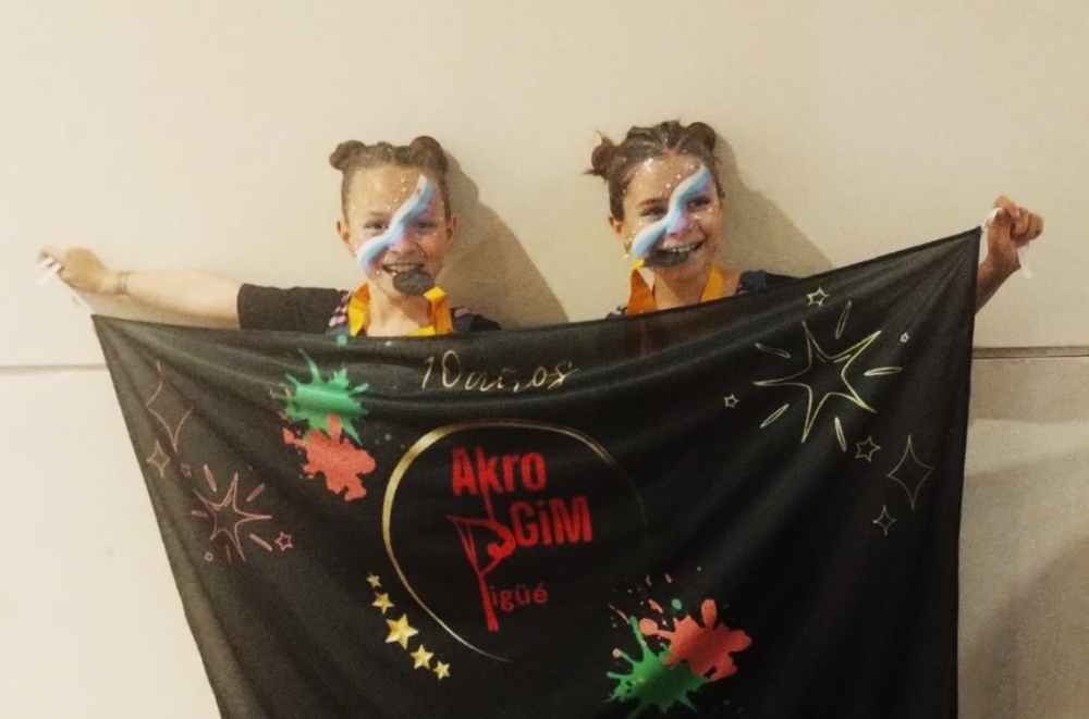 Gran actuación de las pigüenses de Akro Gym en la final sudamericana de Flavio Mendoza