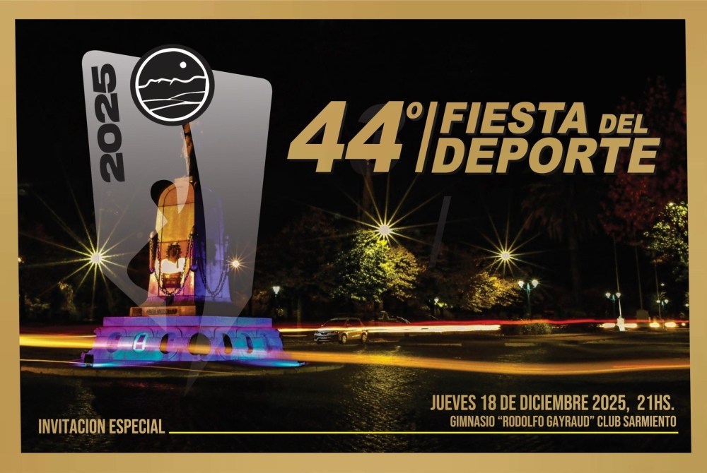 Esta noche se realizará la 44ª edición de la Fiesta del Deporte Pigüense 2025