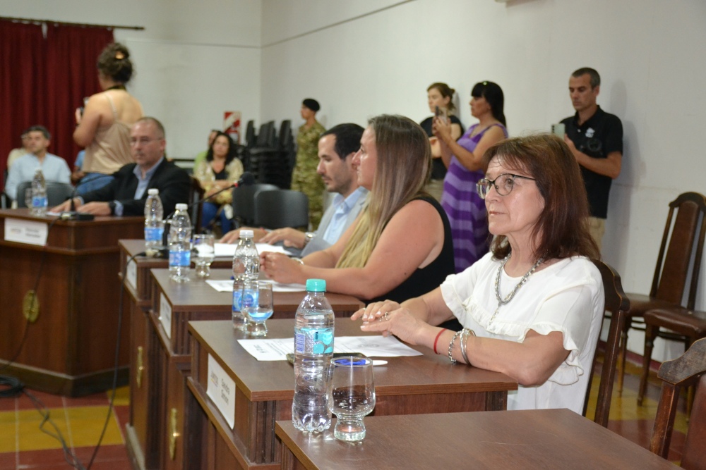 Sesión especial en el HCD por la visita del Presidente del Consejo Departamental del Aveyron