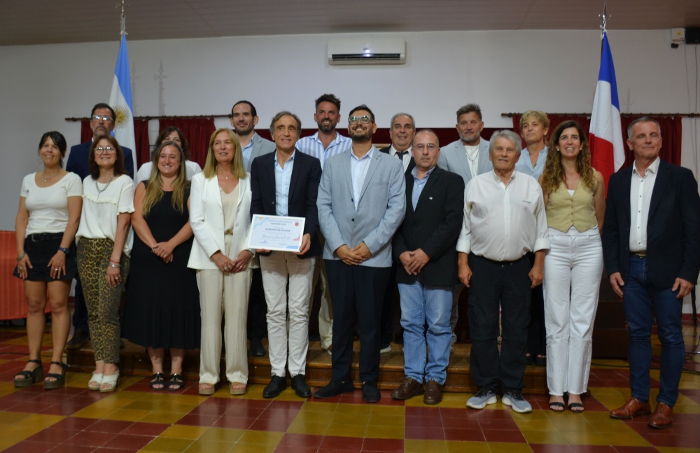 Sesión especial en el HCD por la visita del Presidente del Consejo Departamental del Aveyron