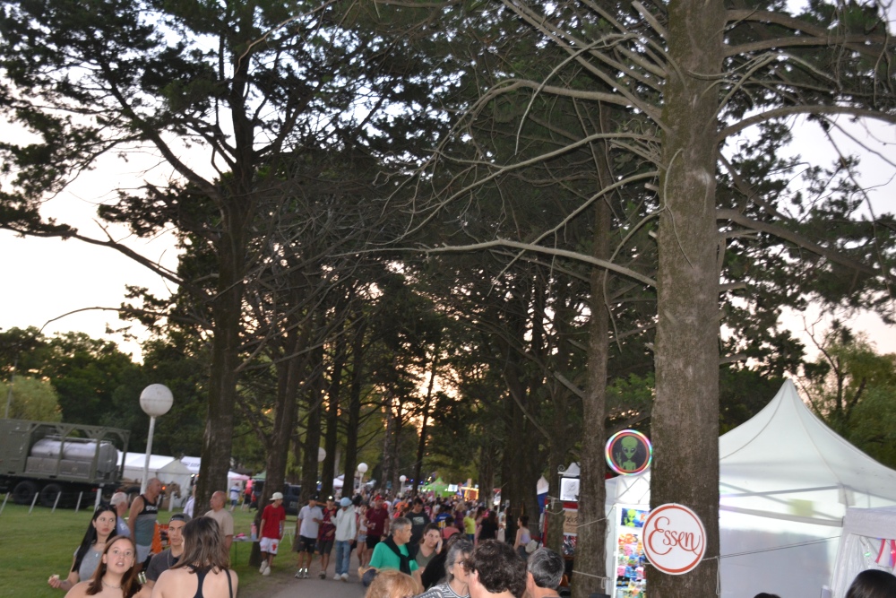 El tradicional paseo de pilcheros y emprendedores en el Parque Municipal