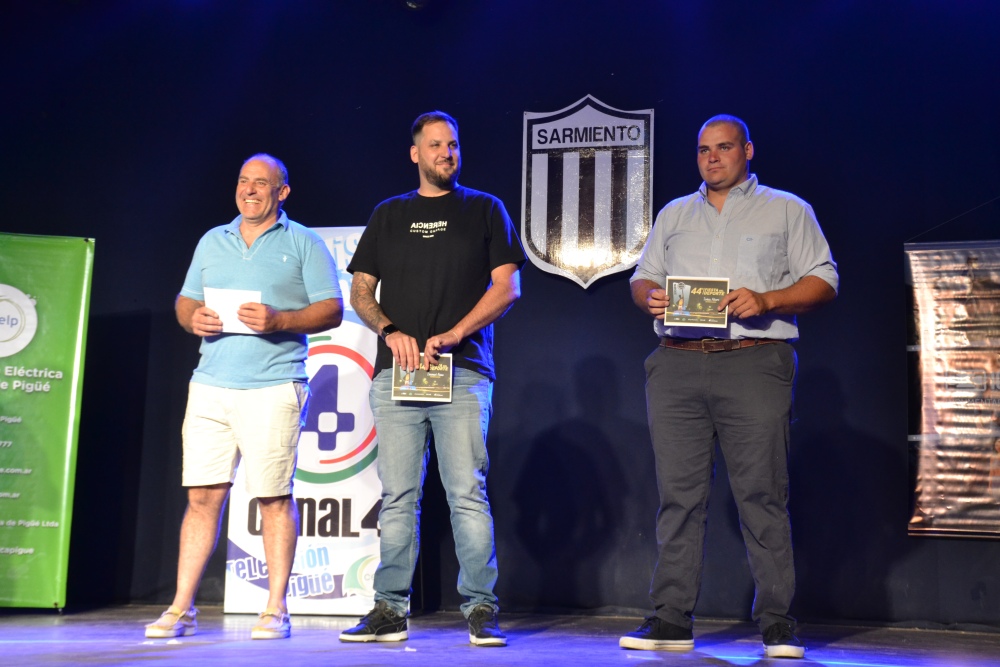 Matías Heffner fue el Deportista del Año en la 44ª Fiesta del Deporte Pigüense