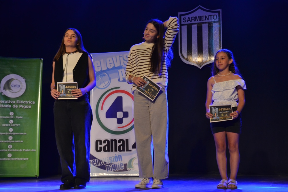 Matías Heffner fue el Deportista del Año en la 44ª Fiesta del Deporte Pigüense