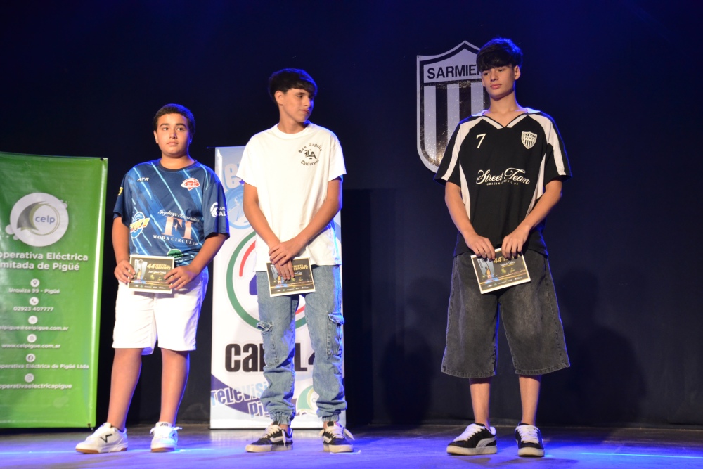 Matías Heffner fue el Deportista del Año en la 44ª Fiesta del Deporte Pigüense