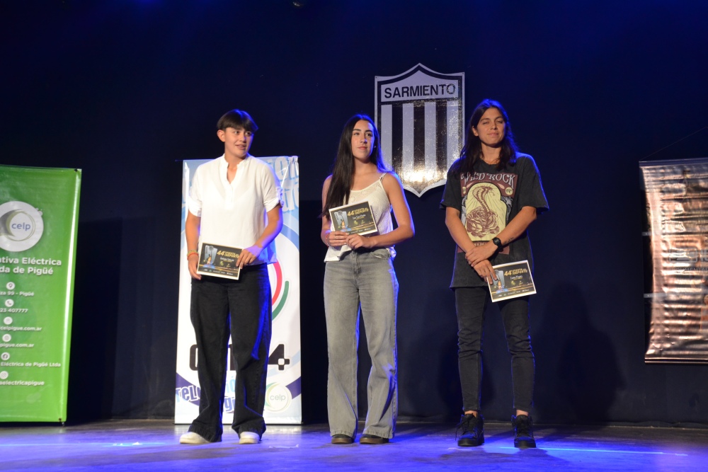 Matías Heffner fue el Deportista del Año en la 44ª Fiesta del Deporte Pigüense