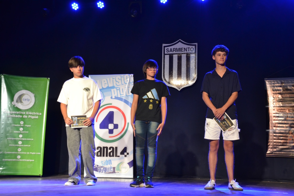 Matías Heffner fue el Deportista del Año en la 44ª Fiesta del Deporte Pigüense