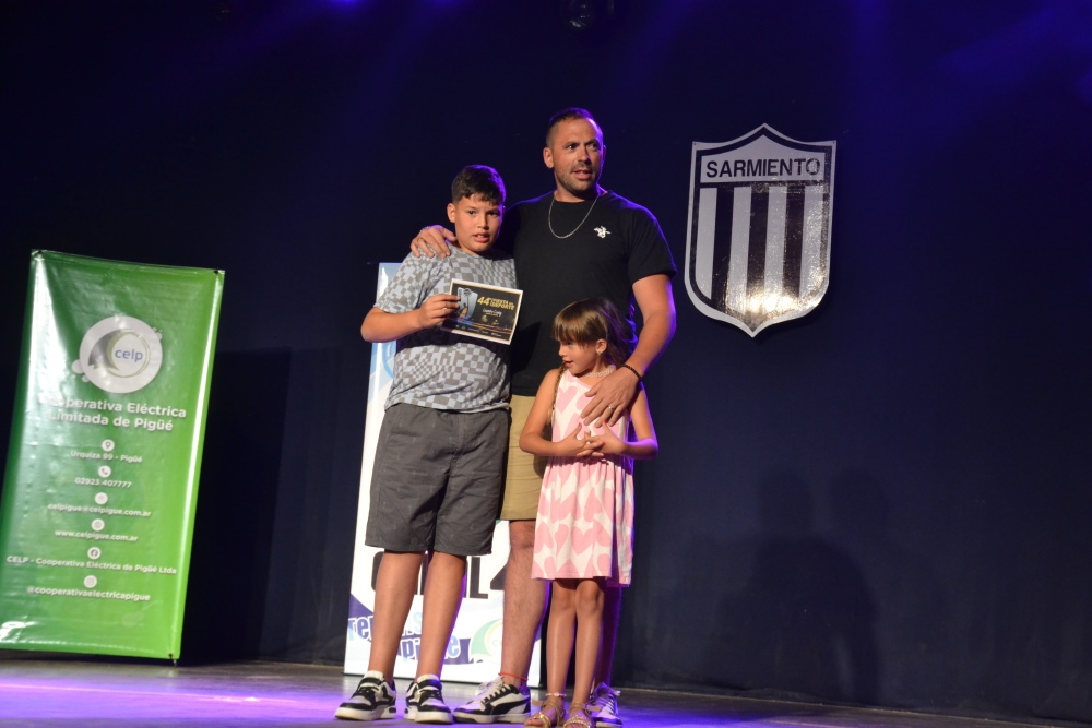 Matías Heffner fue el Deportista del Año en la 44ª Fiesta del Deporte Pigüense