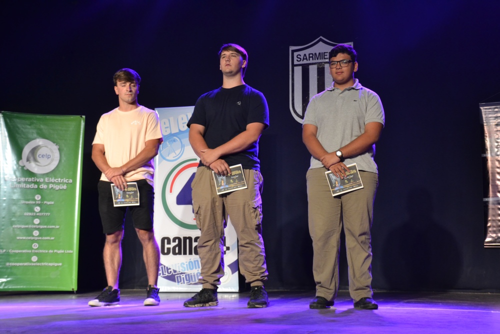 Matías Heffner fue el Deportista del Año en la 44ª Fiesta del Deporte Pigüense