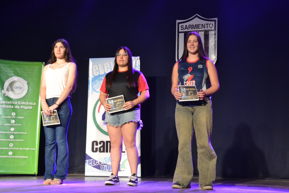 Matías Heffner fue el Deportista del Año en la 44ª Fiesta del Deporte Pigüense