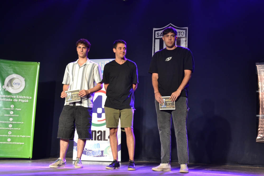 Matías Heffner fue el Deportista del Año en la 44ª Fiesta del Deporte Pigüense