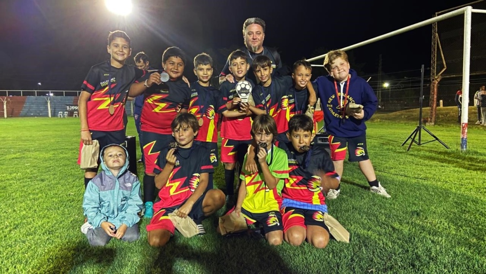 Entrega de premios en el “Mini Fosforito” del Club Peñarol