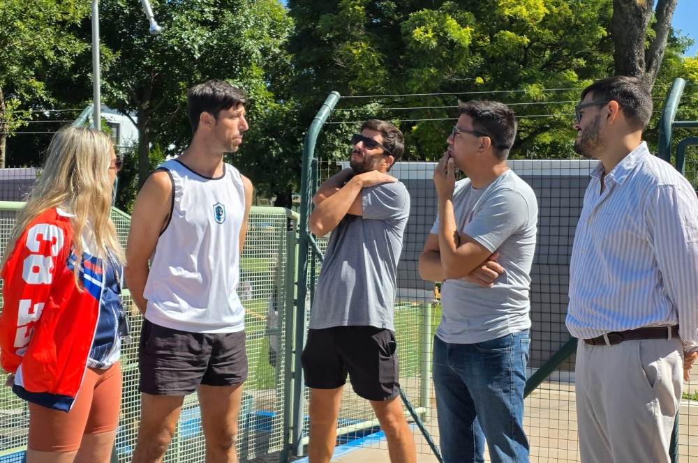 Autoridades provinciales visitaron Pigüé y recorrieron el programa “Verano en Movimiento”