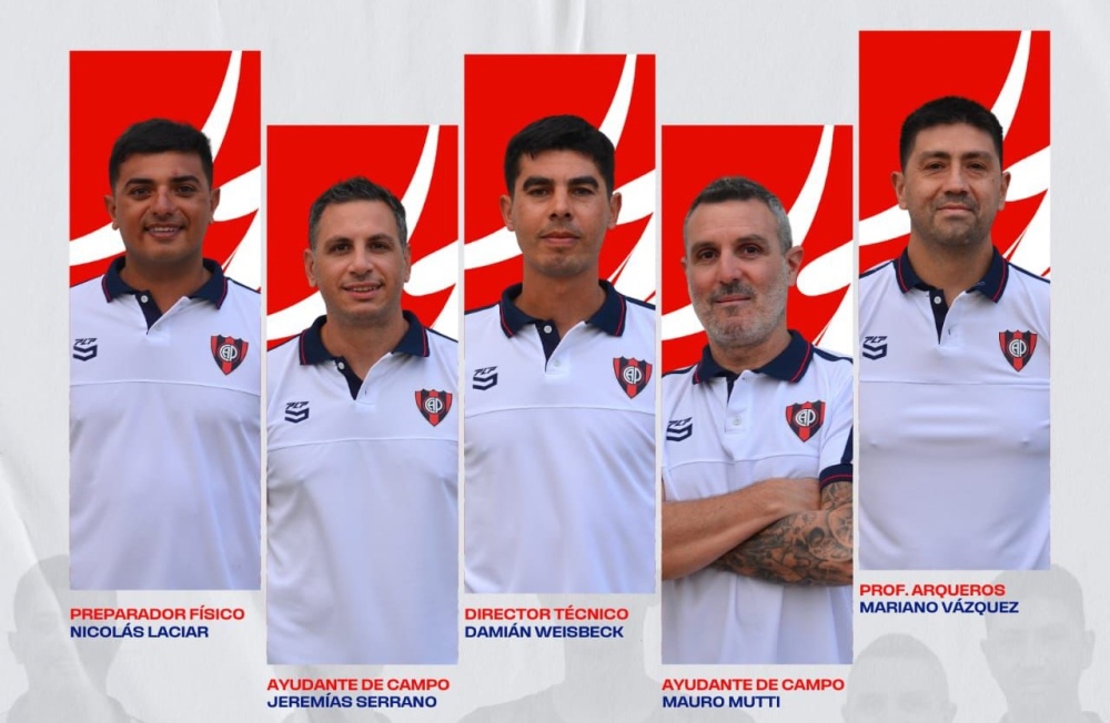 Club Peñarol presentó al nuevo cuerpo técnico de Primera División para la temporada 2026