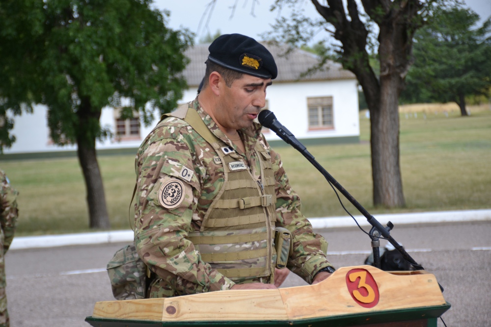 Se conmemoró el 37º aniversario de la defensa de los cuarteles de “La Tablada”  en el Regimiento de Infantería Mecanizado 3