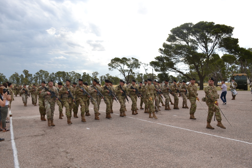 Se conmemoró el 37º aniversario de la defensa de los cuarteles de “La Tablada”  en el Regimiento de Infantería Mecanizado 3