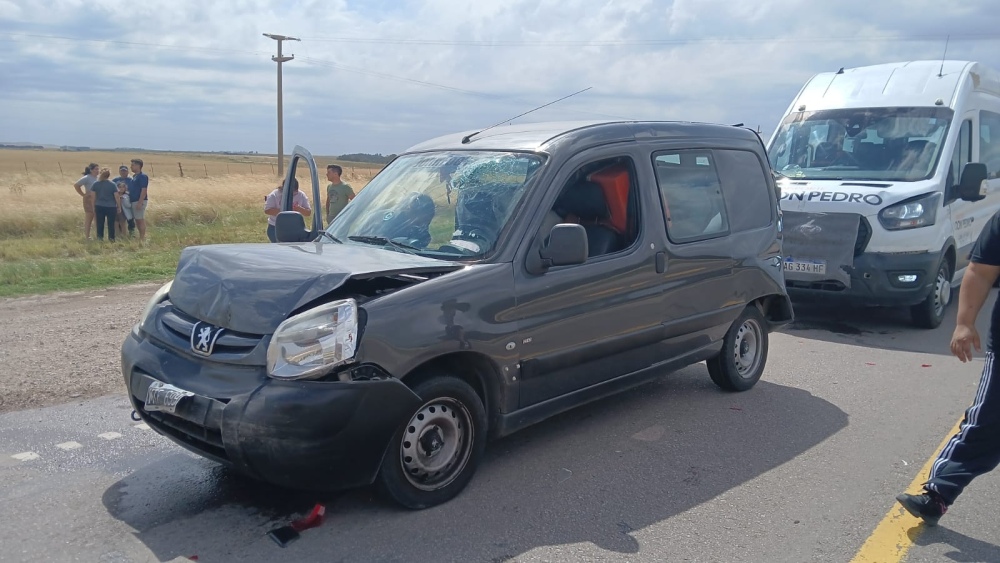 Choque en cadena en la Ruta Nacional 33