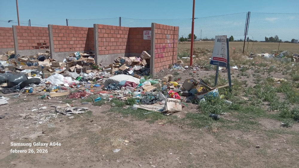 Tras los dichos de Marconi, la Sociedad de Fomento de Saavedra difundió imágenes del basurero