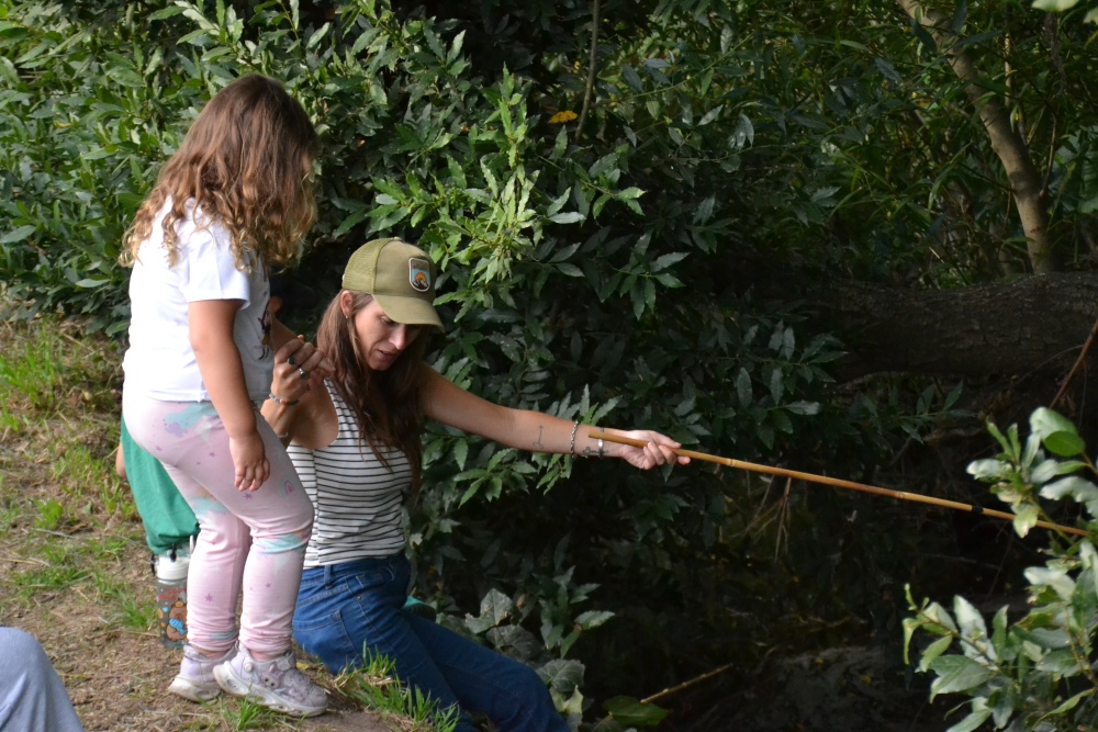 Gran concurrencia en el concurso de pesca infantil en el Arroyo Pigüé
