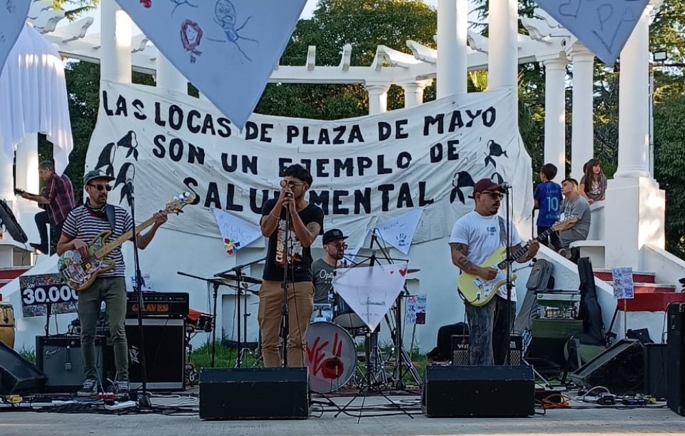 Se realizó el Festival por la Memoria, Verdad y Justicia en Plaza Sarmiento de Pigüé