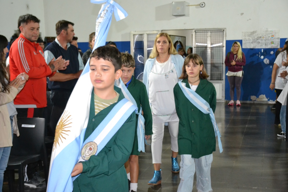 Se realizó el acto centralizado por el Día de la Memoria en la EP N° 14