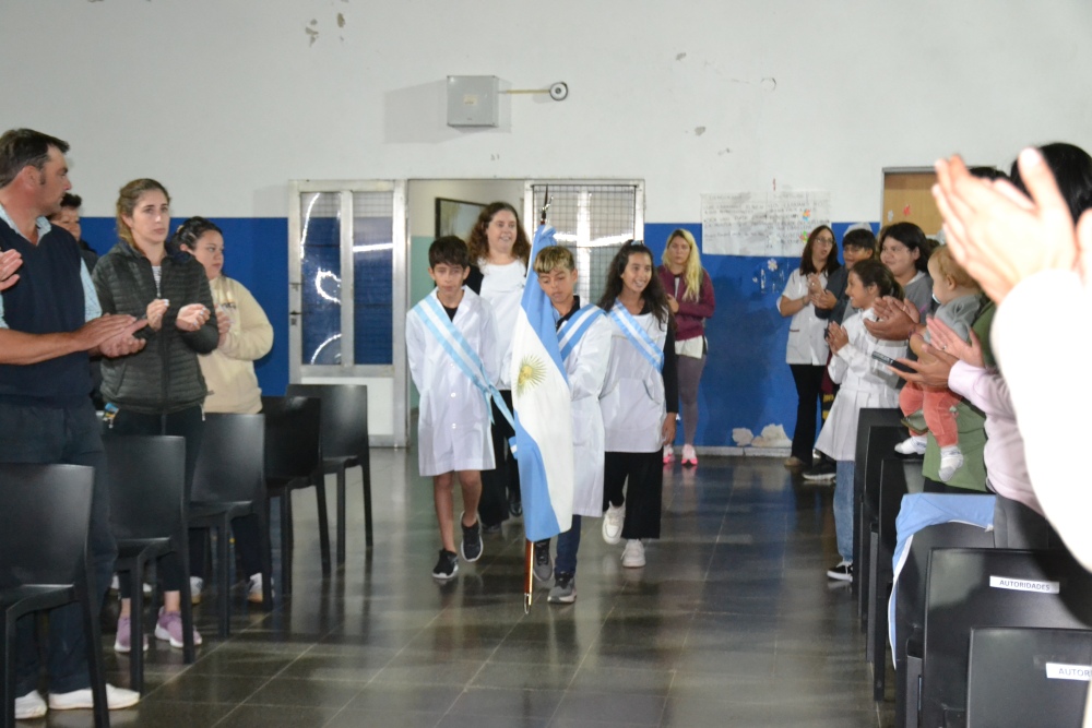 Se realizó el acto centralizado por el Día de la Memoria en la EP N° 14